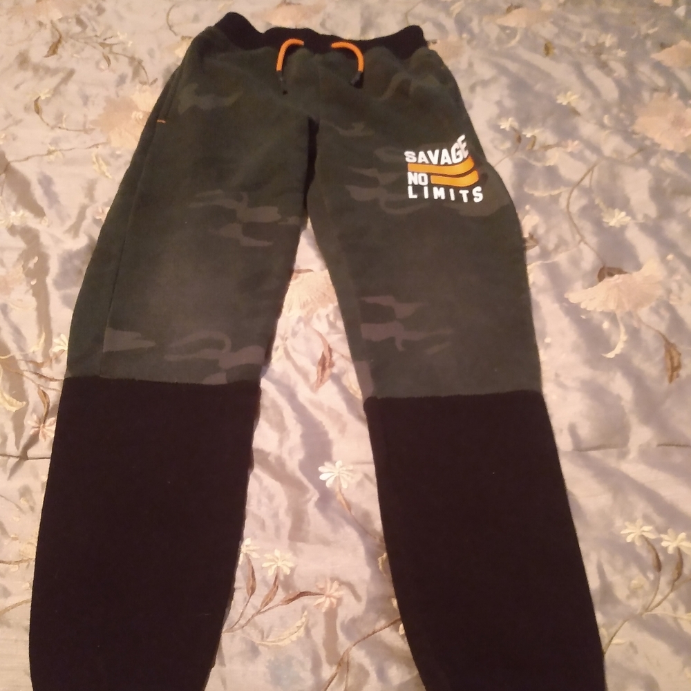 Boys Pants Size Medium 10/12 Encrypted